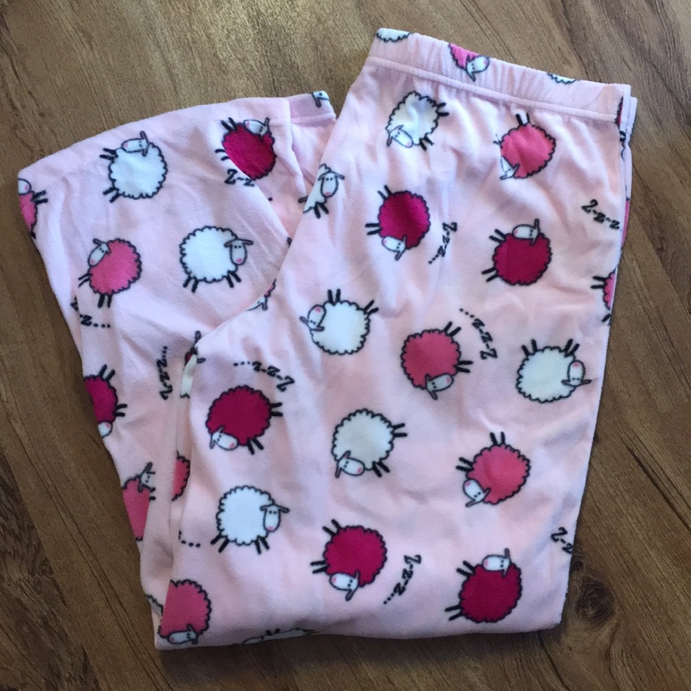 Soft pink lounge pants